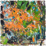 Elizabeth's Tree, 2007, oil/canvas, 20x20"
