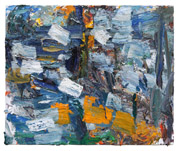 Dove in Mist, 2007, oil/panel, 16x12"