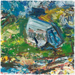 Abandoned, 2008, oil/canvas, 24x24"
