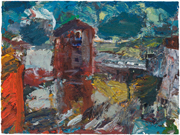 Ferg Broder's Fishing Stage, 2008, oil/canvas, 20x24"