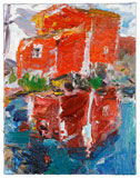 Joe's Fishing Boat, 2007, oil/canvas, 20x12"