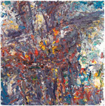 Night Dove, 2007, oil/canvas, 30x30"