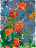 Susan's Garden #8, 2008, oil/canvas, 24x18"